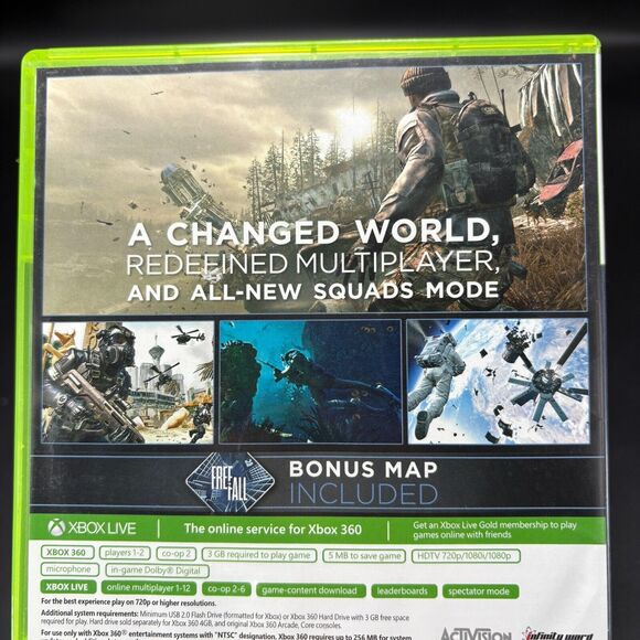 Call of Duty Ghosts Xbox 360 NO MANUAL - Picture 4 of 9